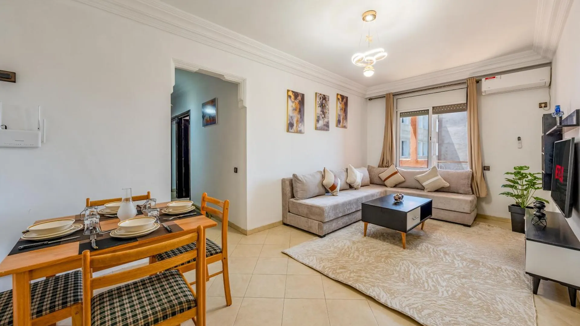 Apartament Traditional-Modern Between Mcdonald'S And Marjane Marrakesz Maroko